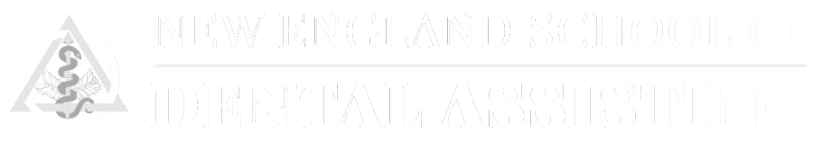 Maine dental assistant school -logo-New-England-School-of-Dental-Assisting-over-dark-